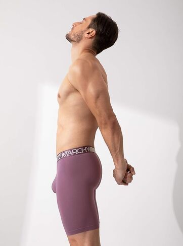 DAVID ARCHY Mens Underwear Quick Dry Boxer Briefs Sports Breathable Underwear in 3 Pack No Fly in Saudi Arabia