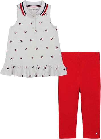 Tommy Hilfiger Baby Girls 2 Piece Tunic Capri Set in Saudi Arabia