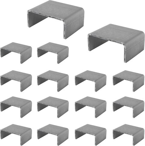 12 Pcs Heavy Duty Weld On Trailer Stake Pockets,2'' x 4'' Raw Steel Weld-On Stake Pocket Brackets for Trailer & Truck in Saudi Arabia