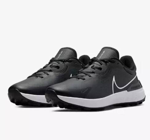 Nike Infinity Pro 2 Golf Shoes Men's Wide Black White DM8449-015 (DM8449-015, US Footwear Size System, Adult, Men, Numeric, Wide, 11) in Saudi Arabia