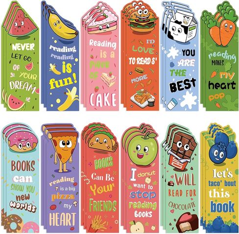 36 PCS Bookmark, Bookmarks for Kids, Book Marks for Reading, Bookmarks for Book Lovers, Book Marks for Reading Kids, Cute Bookmarks, Kids Bookmarks, Easter Gifts for Kids Girls Teens 3-5-6-8-12 in Saudi Arabia
