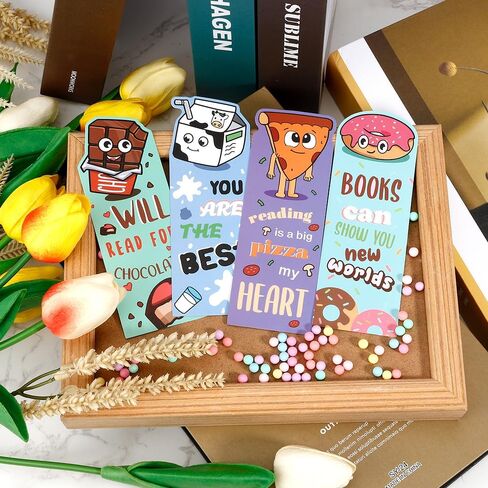 36 PCS Bookmark, Bookmarks for Kids, Book Marks for Reading, Bookmarks for Book Lovers, Book Marks for Reading Kids, Cute Bookmarks, Kids Bookmarks, Easter Gifts for Kids Girls Teens 3-5-6-8-12 in Kuwait