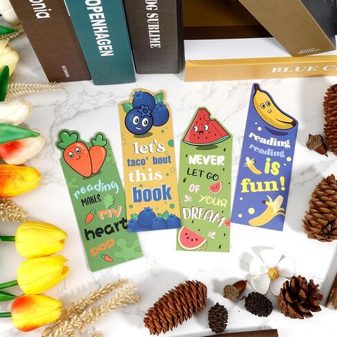 36 PCS Bookmark, Bookmarks for Kids, Book Marks for Reading, Bookmarks for Book Lovers, Book Marks for Reading Kids, Cute Bookmarks, Kids Bookmarks, Easter Gifts for Kids Girls Teens 3-5-6-8-12 in Kuwait