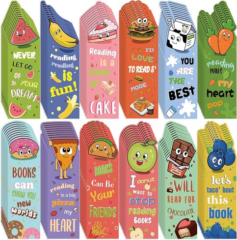 36 PCS Bookmark, Bookmarks for Kids, Book Marks for Reading, Bookmarks for Book Lovers, Book Marks for Reading Kids, Cute Bookmarks, Kids Bookmarks, Easter Gifts for Kids Girls Teens 3-5-6-8-12 in Saudi Arabia