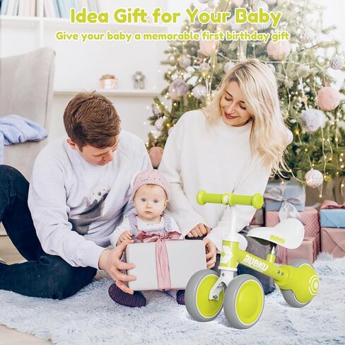 دراجة أطفال AyeKu، ألعاب لطيفة للأطفال الصغار من عمر 12 إلى 36 شهرًا، دراجة توازن للأولاد والبنات بعمر سنة واحدة لتدريب الطفل من الوقوف إلى الجري، أفضل الهدايا للأطفال في عيد ميلادهم بعمر عام واحد. in Kuwait