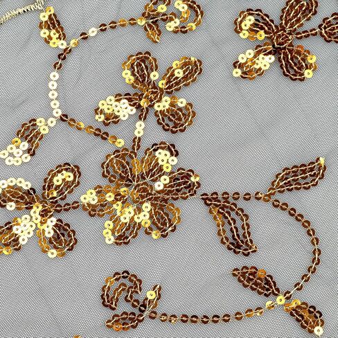 L'VOW Glittering 1920s Scarf for Women Mesh Sequin Wedding Cape Fringed Evening Shawl Wrap in Kuwait