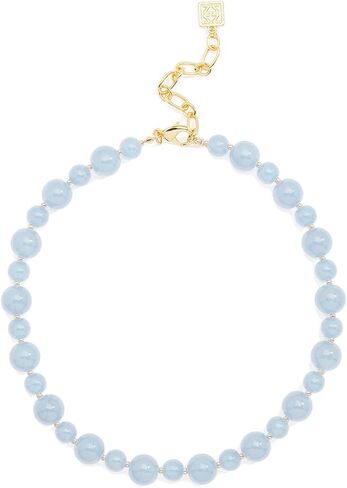 ZENZII Multi-size Glass Beaded Collar Necklace in Kuwait