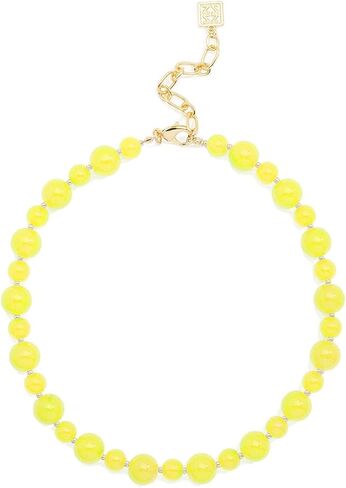 ZENZII Multi-size Glass Beaded Collar Necklace in Kuwait