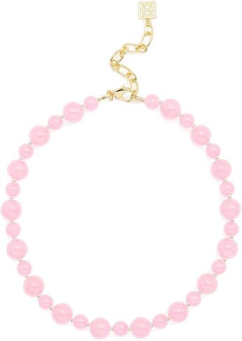 ZENZII Multi-size Glass Beaded Collar Necklace in Kuwait