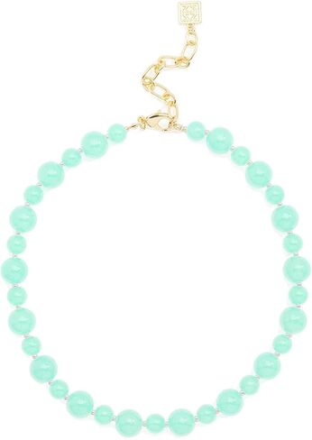 ZENZII Multi-size Glass Beaded Collar Necklace in Kuwait