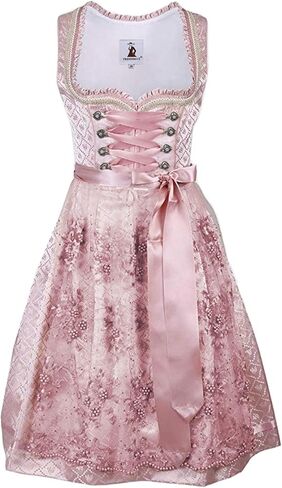 Women's German Dirndl Dress Bavarian Oktoberfest Halloween Carnival Costumes in Saudi Arabia
