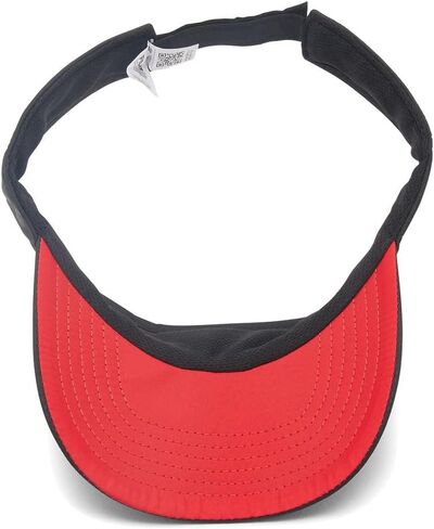 Fila Pickleball Visor Black/Chinese Red 1SZ in Saudi Arabia