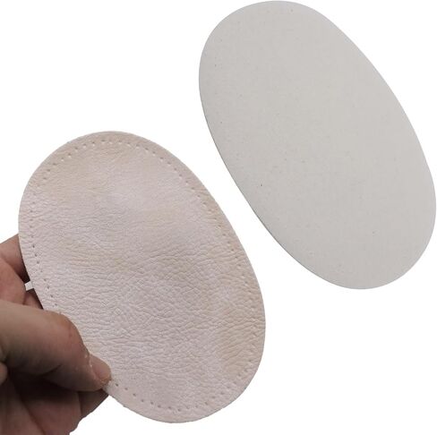 Pack of 2 Elbow Patches for Sweaters, PU Leather Sew-On Elbow Knee Patches, Clothing Fabric Repair Patches Crafts for Hats Jackets Shirts Trousers (Red, 5.51x3.54 Inch) in Saudi Arabia