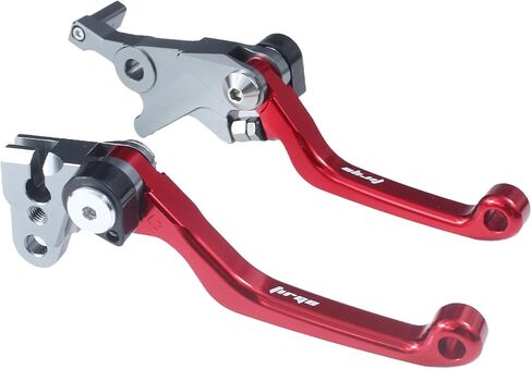 Motorcycle CNC Foldable Pivot Master Cylinder Clutch Brake Lever Handle for CRF150L CRF 150 L 2018 2019 2020 (L01R45red) in Saudi Arabia