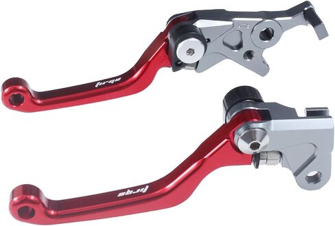 Motorcycle CNC Foldable Pivot Master Cylinder Clutch Brake Lever Handle for CRF150L CRF 150 L 2018 2019 2020 (L01R45red) in Saudi Arabia