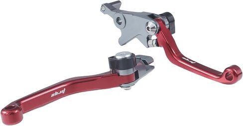 Motorcycle CNC Foldable Pivot Master Cylinder Clutch Brake Lever Handle for CRF150L CRF 150 L 2018 2019 2020 (L01R45red) in Saudi Arabia