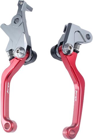 Motorcycle CNC Foldable Pivot Master Cylinder Clutch Brake Lever Handle for CRF150L CRF 150 L 2018 2019 2020 (L01R45red) in Saudi Arabia