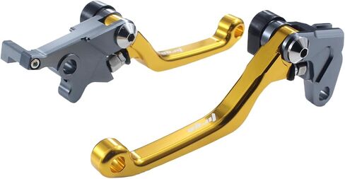 Motorcycle CNC Foldable Pivot Master Cylinder Clutch Brake Lever Handle for CRF150L CRF 150 L 2018 2019 2020 (L01R45red) in Saudi Arabia