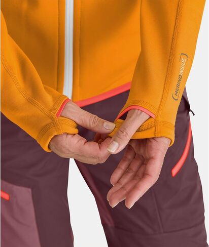 Ortovox Women’s Fleece Hoody I Merino Fleece, Insulated Jacket for Ski Touring, Freeride & Backcountry Sports in Saudi Arabia