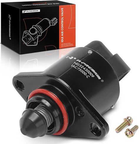 A-Premium Fuel Injection Idle Air Control Valve Compatible with Honda Passport & Acura SLX & Dodge Monaco & GMC Safari & Isuzu Amigo, Rodeo, Trooper & Oldsmobile Aurora, Intrigue & Chevrolet Astro in Saudi Arabia