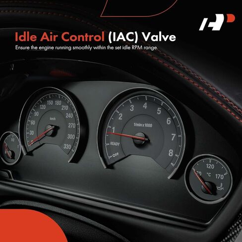A-Premium Fuel Injection Idle Air Control Valve Compatible with Honda Passport & Acura SLX & Dodge Monaco & GMC Safari & Isuzu Amigo, Rodeo, Trooper & Oldsmobile Aurora, Intrigue & Chevrolet Astro in Saudi Arabia