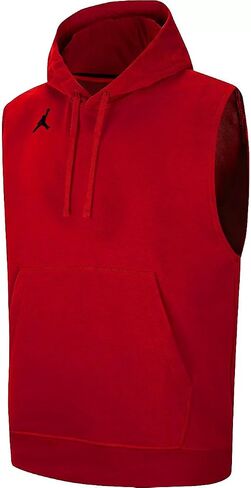 Nike Jordan Mens Sleeveless Fleece Hoodie Hooded Top in Saudi Arabia