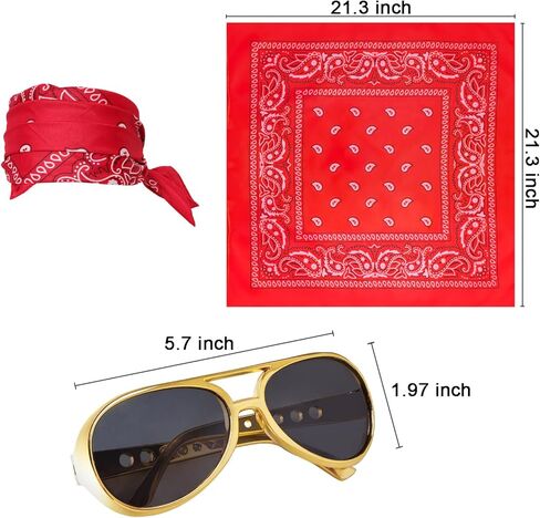 5 قطع أزياء الهيب هوب مجموعات 80s 90s الهيب هوب الملحقات الزي لمغني الراب زي الملحقات سلسلة ذهبية وهمية مغني الراب تحت عنوان ملابس الحفلات الملحقات للرجال الأولاد in Kuwait