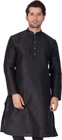 Elina fashion Men's Tunic Banglori Silk Kurta Pajama Set Indian Traditional Wear in Saudi Arabia