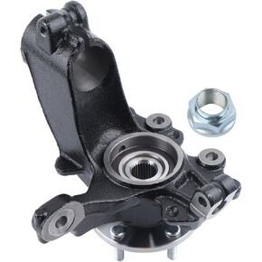 Front Left Wheel Hub Bearing Steering Knuckle Assembly for 2012-2018 Ford Focus L4 2.0L BR935005LK LH Driver Side