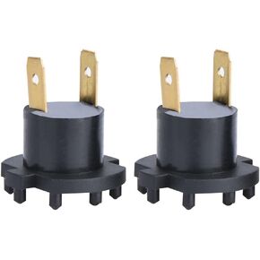 2 pcs Headlight Socket Bulb Holder B28V510A3 for Mazda 3/5 /323, ER6-F 2012/2015, SL1000 Falco 2001/2005