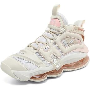 Womens Mens Basketball Shoes Fashion Sneakers Air Cushion Running Shoes Height Increasing Breathable Mesh Leather Non Slip Sneakers