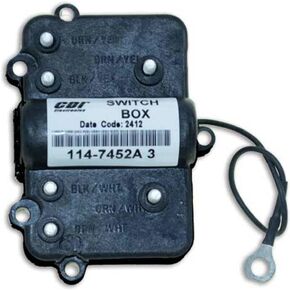 CDI Electronics 114-7452A 3 Mercury/Mariner Ignition Pack - 2 Cyl (1980-1987)