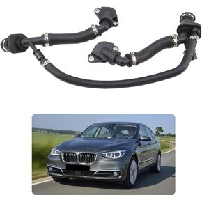 Crankcase Breather Hose Connecting Line For BMW 5,6,7 Series F07,F06,F12,F13,F02 550i 650i 750Li xDrive 4.0 Replacement # 11158647961
