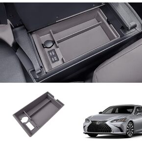 Compatible with Lexus ES ES250, ES300, ES300h, ES350H, 2022, 2023, 2024, interior armrest storage box, bracket tray, center console organizer, in car supplies