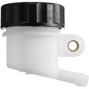Motorcycle Universal Master Cylinder Fluid Oil Reservoir Rear Brake Clutch Tank compatible with/for Motorcycle Scooter Moped Dirt Pit Bike ATV
