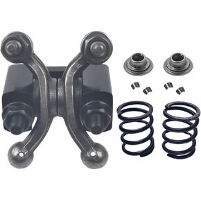Racing Shaft Rocker Arms Race retainers Silver With 36lb Race Springs For Predator 212cc Non Hemi