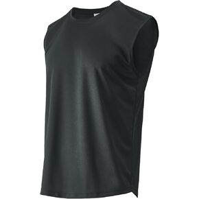 Mens Tank Top Workout - Sleeveless Quick Dry Running Sports Gym Fitness Shirts Plain Muscle Tee