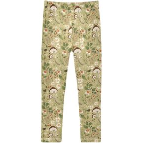 Girls' Leggings Kids Workout Pants Dance Tights Ankle Length 4-10T