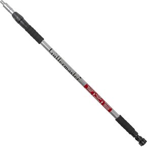 Guttermaster GM-MIN Mini Straight Extension Water Feed، تصغير التدفق من خلال القطب، يناسب خراطيم الحديقة القياسية لتنظيف النوافذ، تنظيف السيارة، يمتد إلى 6 أقدام