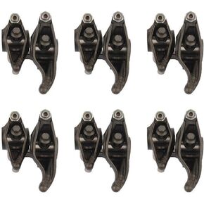 6Pcs 4995602 Rocker Lever Assembly Compatible with 1999-2018 Dodge Ram 5.9L 6.7L Cummins Diesel 3941928, 4928698, 4995603, 4995605