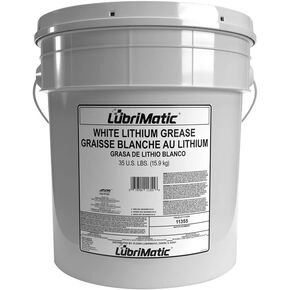 LubriMatic 11355 White Lithium Grease - 35 LB Tub in Kuwait