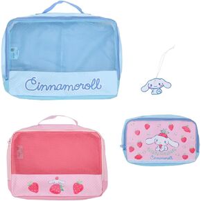 Bioworld Cinnamoroll Packing Cube & Hang Tag Set - Adorable Travel Essentials!