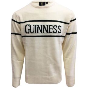 Guinness Crew Neck Knit Jumper - Cream