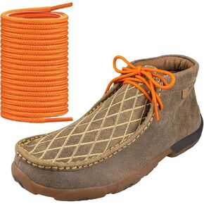 Round Shoe Laces Replacement for Twisted X Chukka Driving Boot Shoelaces Strings