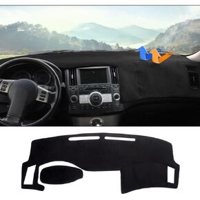 Autorder Dashboard Cover Mat for 2003-2008 Infiniti FX35/ FX45/ FX50 1st Gen (S50) Accessories Dash Cover Suede Dash Mat Sunshade Glare UV Rays Protector