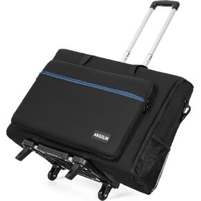 شاشات LCD / أجهزة تلفزيون دوارة (حتى 2) حقيبة حمل للنقل بعجلات لشاشة عرض مبطنة مقاس 27 بوصة - 32 بوصة حقيبة سفر in Kuwait