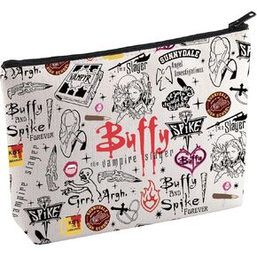 KUIYAI BTVS Merchandise Inspired Tote Bag Buffy the Vampire Slayer Shoulder Bag 90s TV Show Gift Buffy Vampire Character Gift