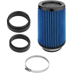 Dromedary Blue 3 3.5 4 inch Universal Cold Air Intake Filter 76mm 89mm 101mm
