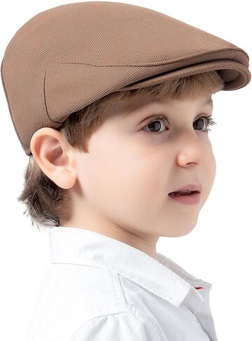 قبعة Jastore Kids Vintage Newsboy قبعة للأطفال الصغار من التويد قبعة كابي قبعة سائق للأطفال الصغار قبعة Ivy Gatsby in Kuwait