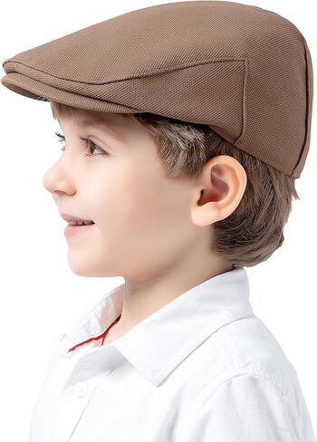 قبعة Jastore Kids Vintage Newsboy قبعة للأطفال الصغار من التويد قبعة كابي قبعة سائق للأطفال الصغار قبعة Ivy Gatsby in Kuwait